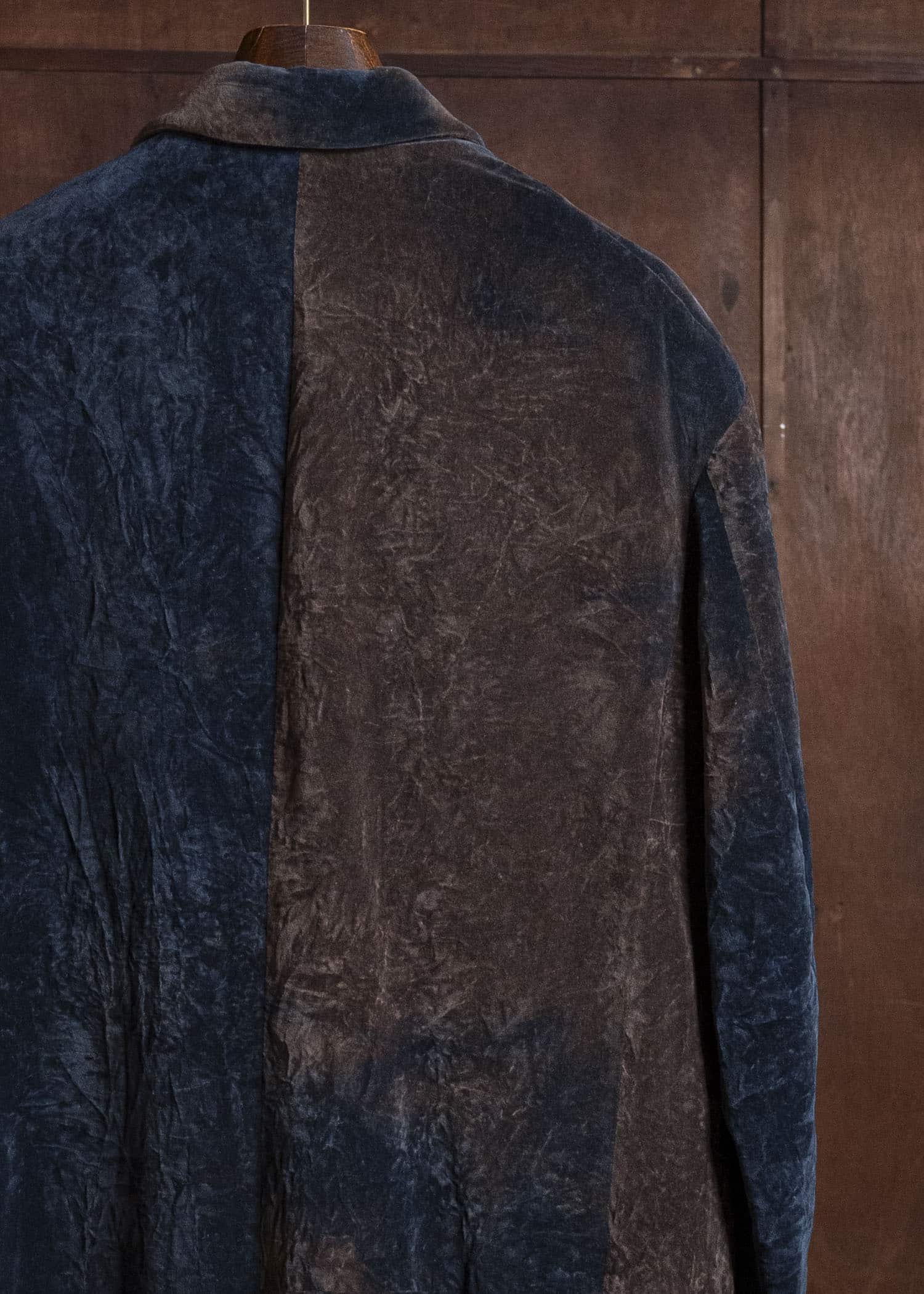 ZIGGY CHEN 25AW Velvet Long Coat