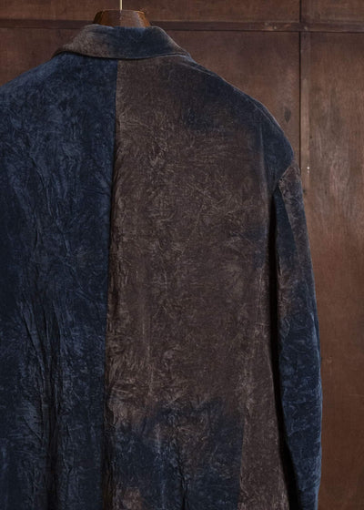 ZIGGY CHEN 25AW Velvet Long Coat