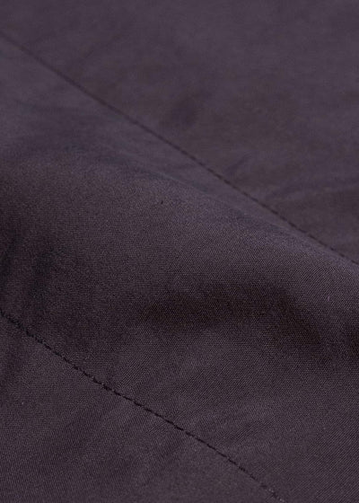 JAN-JAN VAN ESSCHE TUNIC#42 KIMONO COLLAR LOOSE FIT TUNIC WITH KNIFE PLEAT Washed Silk Lawn | Sumi Shiso