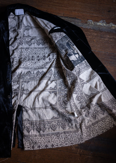 Professor.EE Coat velvet