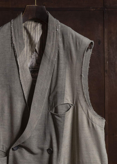 ZIGGY CHEN 23SS ASIMMETRY VEST