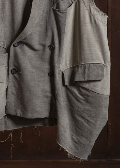 ZIGGY CHEN 23SS ASIMMETRY VEST