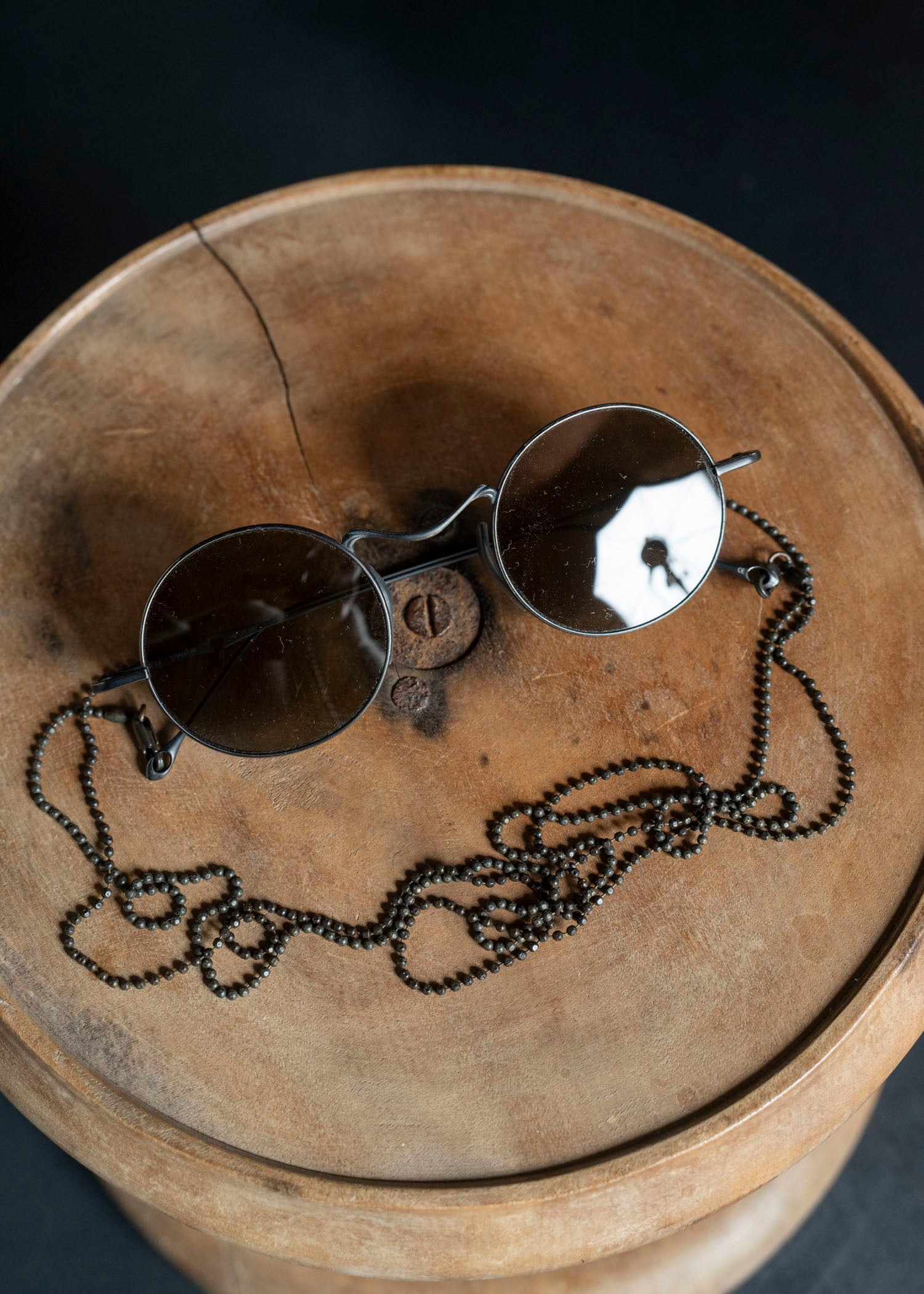 RIGARDS RG00UW14 ANTIQUE BLACK (FRAME) x DARK GRAY (LENS)