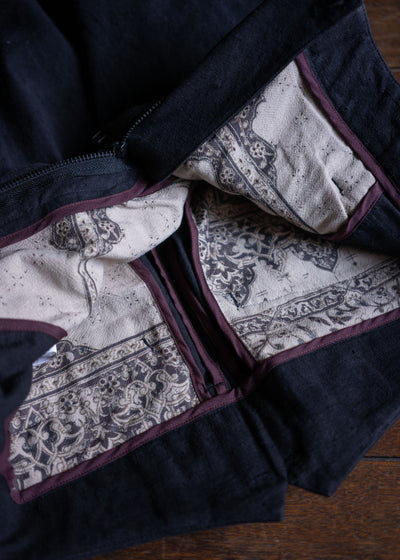 Professor.EE Pants Natural Dyed Black