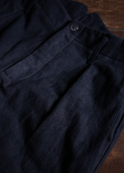 Professor.EE Pants Natural Dyed Black