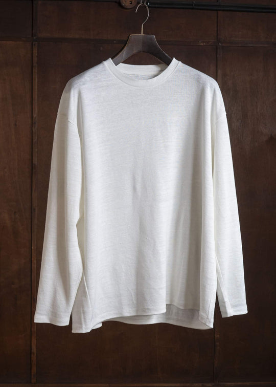 YOKO SAKAMOTO YS-26SS-80-ECRU L/S T-Shirt ECRU