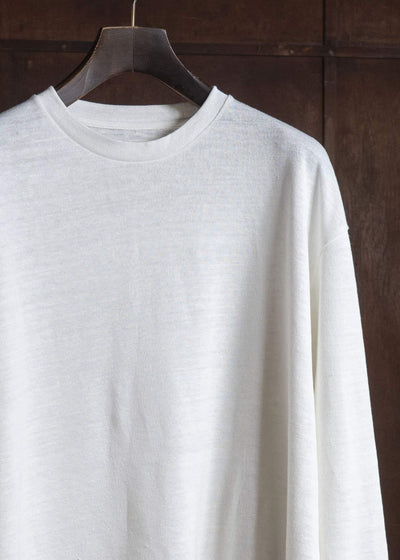 YOKO SAKAMOTO YS-26SS-80-ECRU L/S T-Shirt ECRU