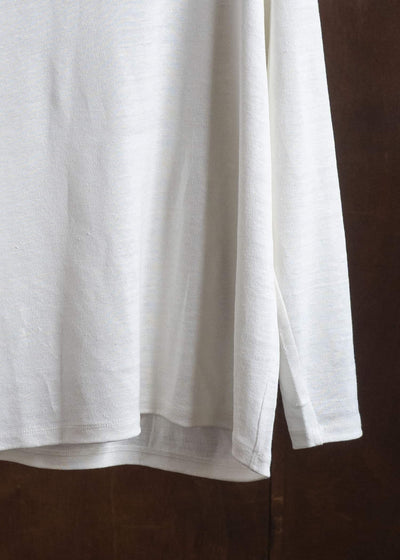 YOKO SAKAMOTO YS-26SS-80-ECRU L/S T-Shirt ECRU
