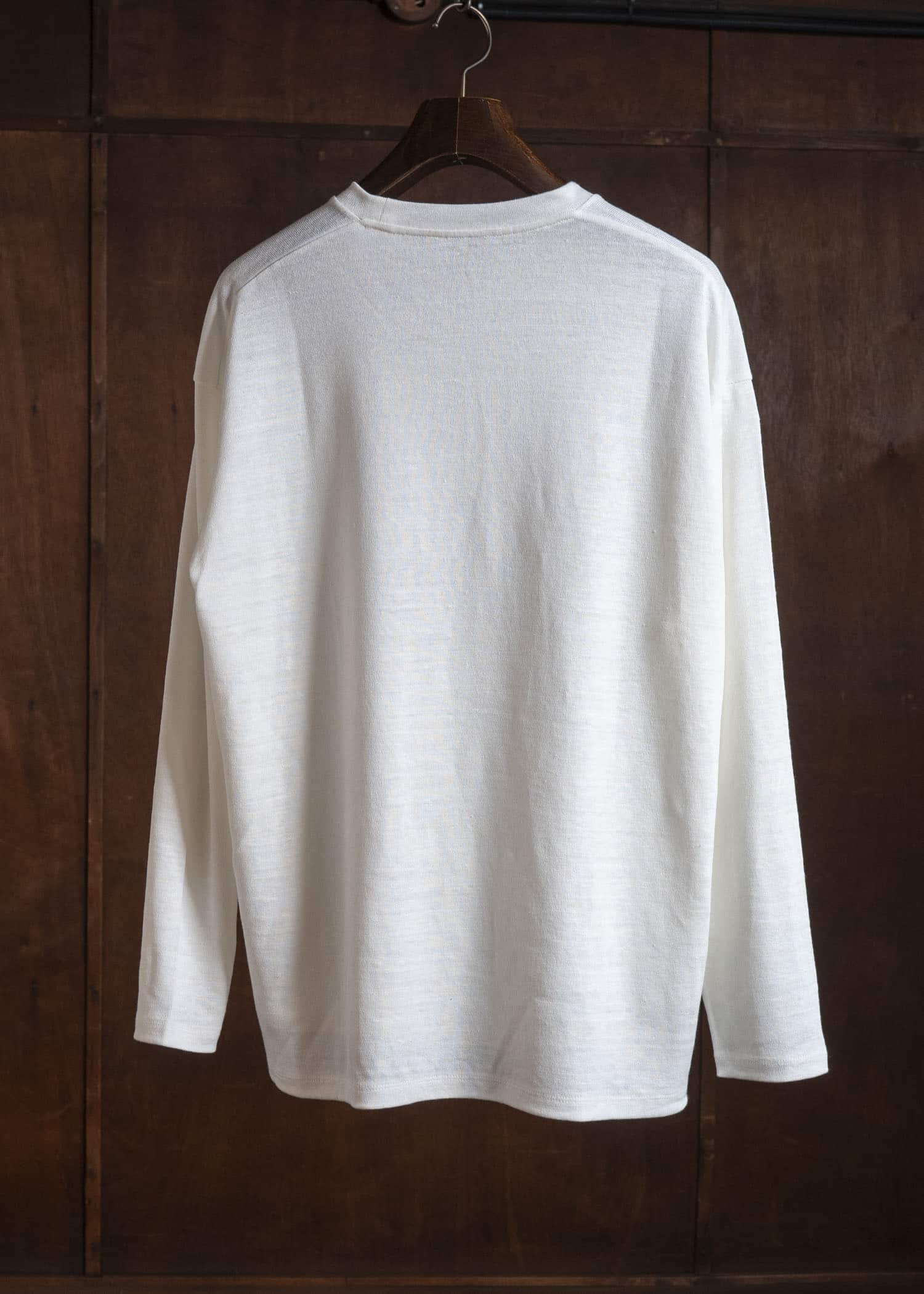 YOKO SAKAMOTO YS-26SS-80-ECRU L/S T-Shirt ECRU