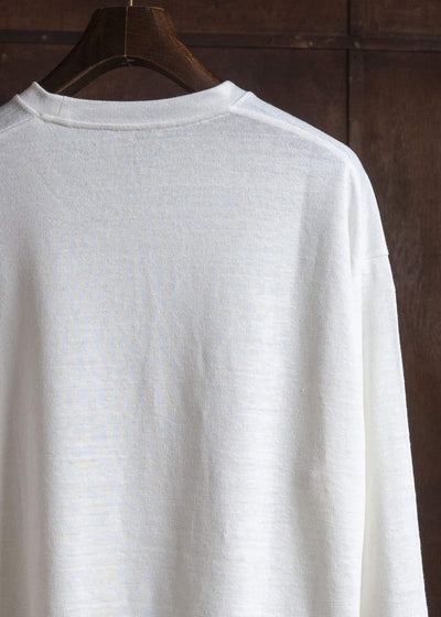 YOKO SAKAMOTO YS-26SS-80-ECRU L/S T-Shirt ECRU
