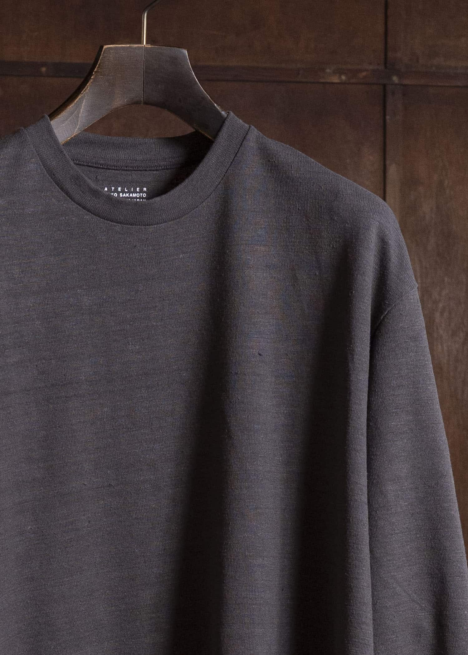 YOKO SAKAMOTO YS-26SS-80-BROWN L/S T-Shirt BROWN