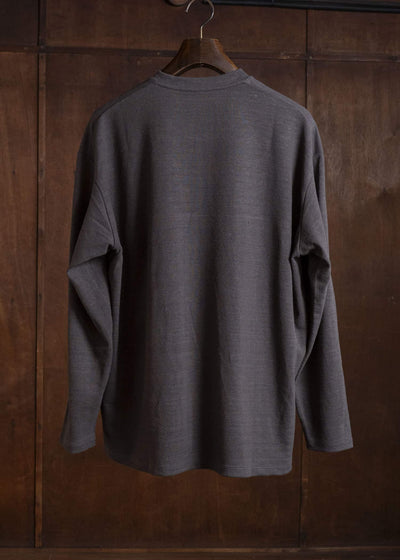 YOKO SAKAMOTO YS-26SS-80-BROWN L/S T-Shirt BROWN
