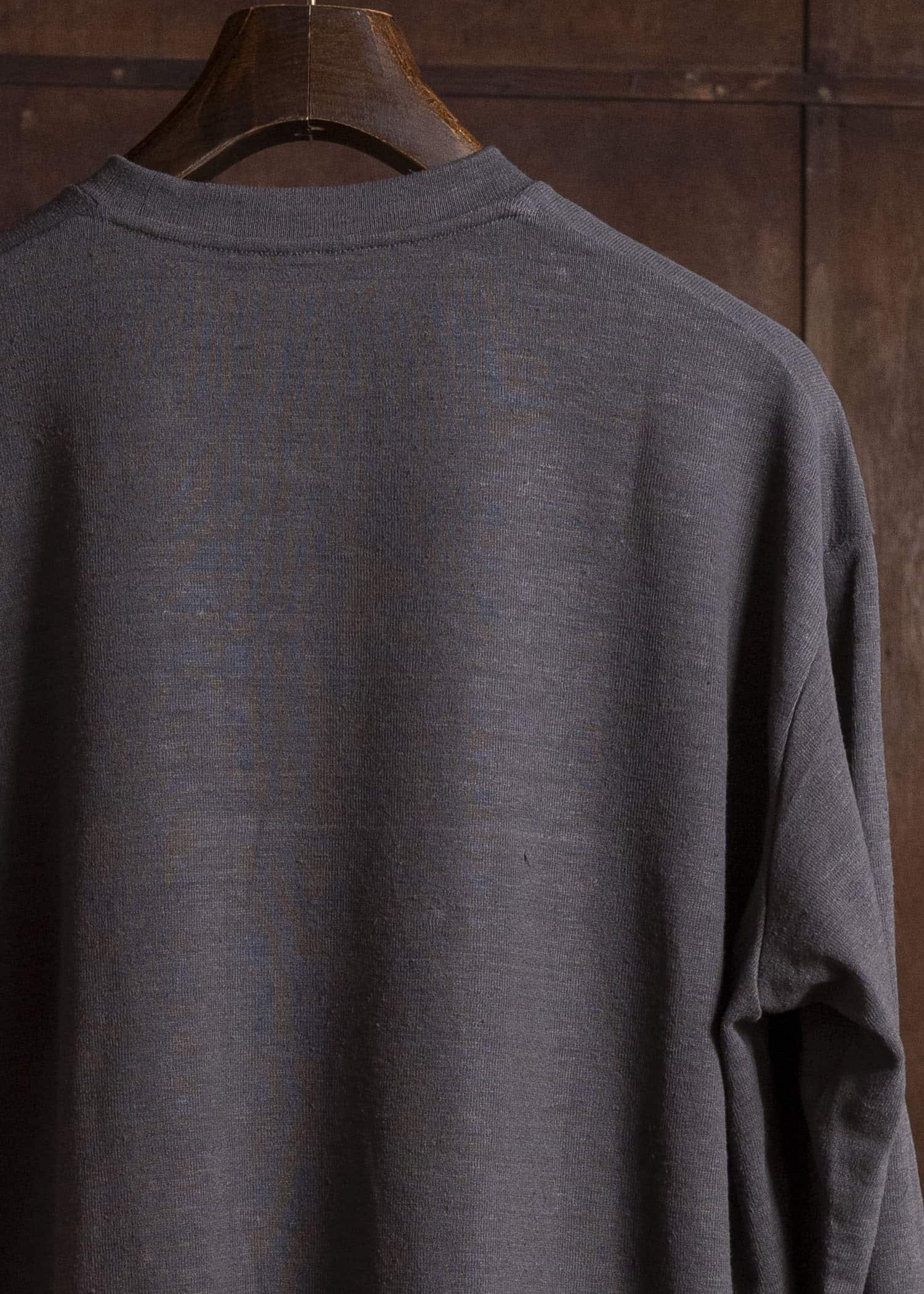 YOKO SAKAMOTO YS-26SS-80-BROWN L/S T-Shirt BROWN