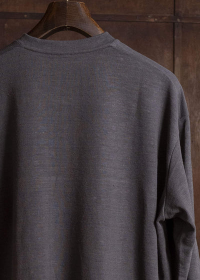 YOKO SAKAMOTO YS-26SS-80-BROWN L/S T-Shirt BROWN