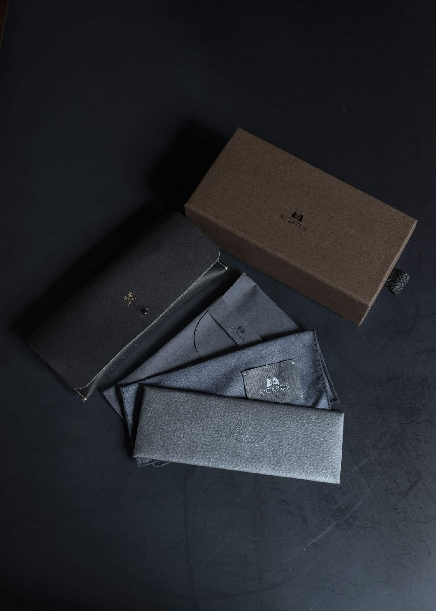 RIGARDS RG1076TI ANTIQUE BLACK (FRAME) x DARK GRAY (LENS)