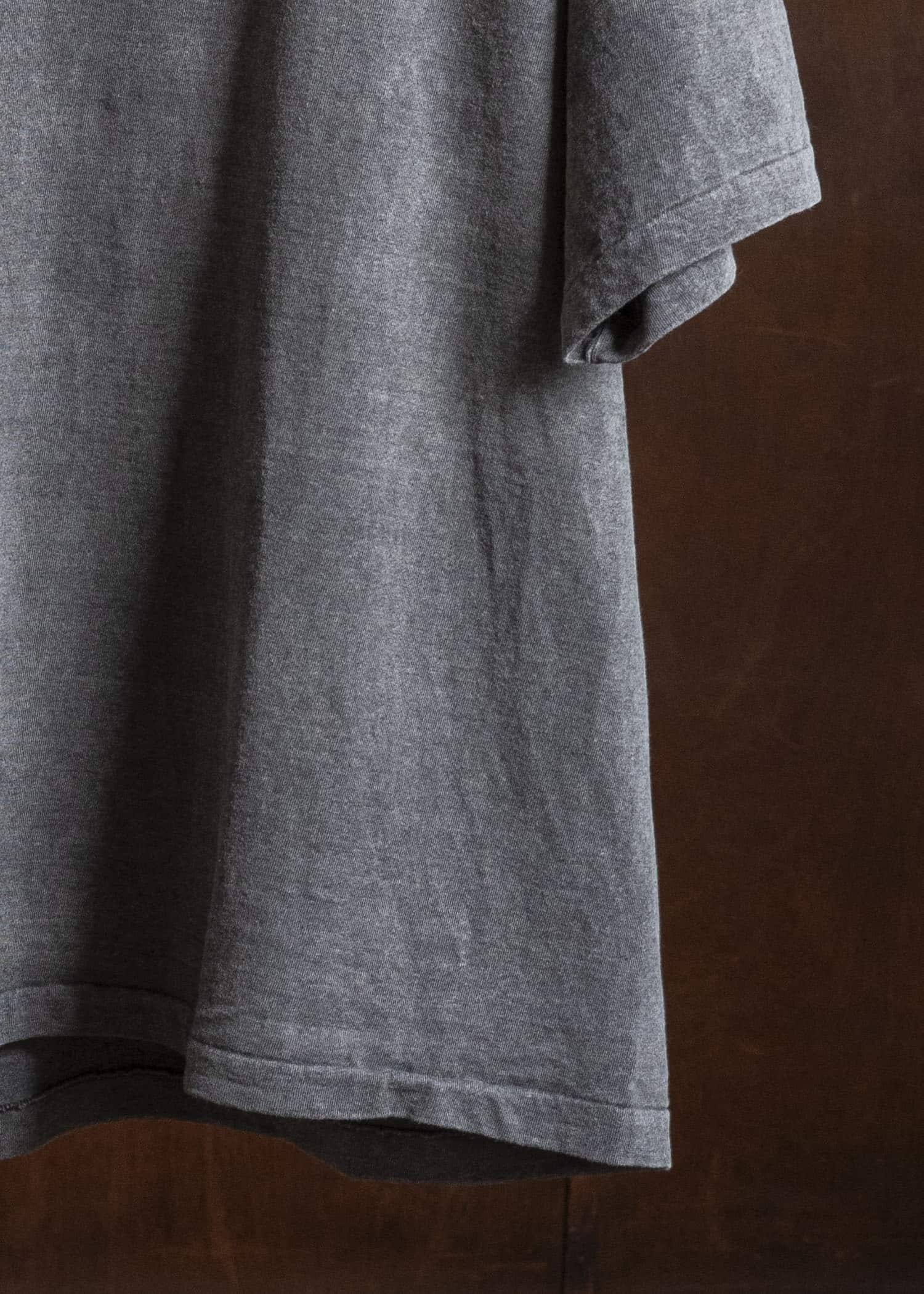 YOKO SAKAMOTO YS-26SS-96-SUMI INK Big Tube T-Shirt SUMI INK