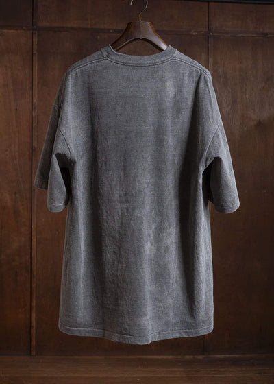 YOKO SAKAMOTO YS-26SS-96-SUMI INK Big Tube T-Shirt SUMI INK