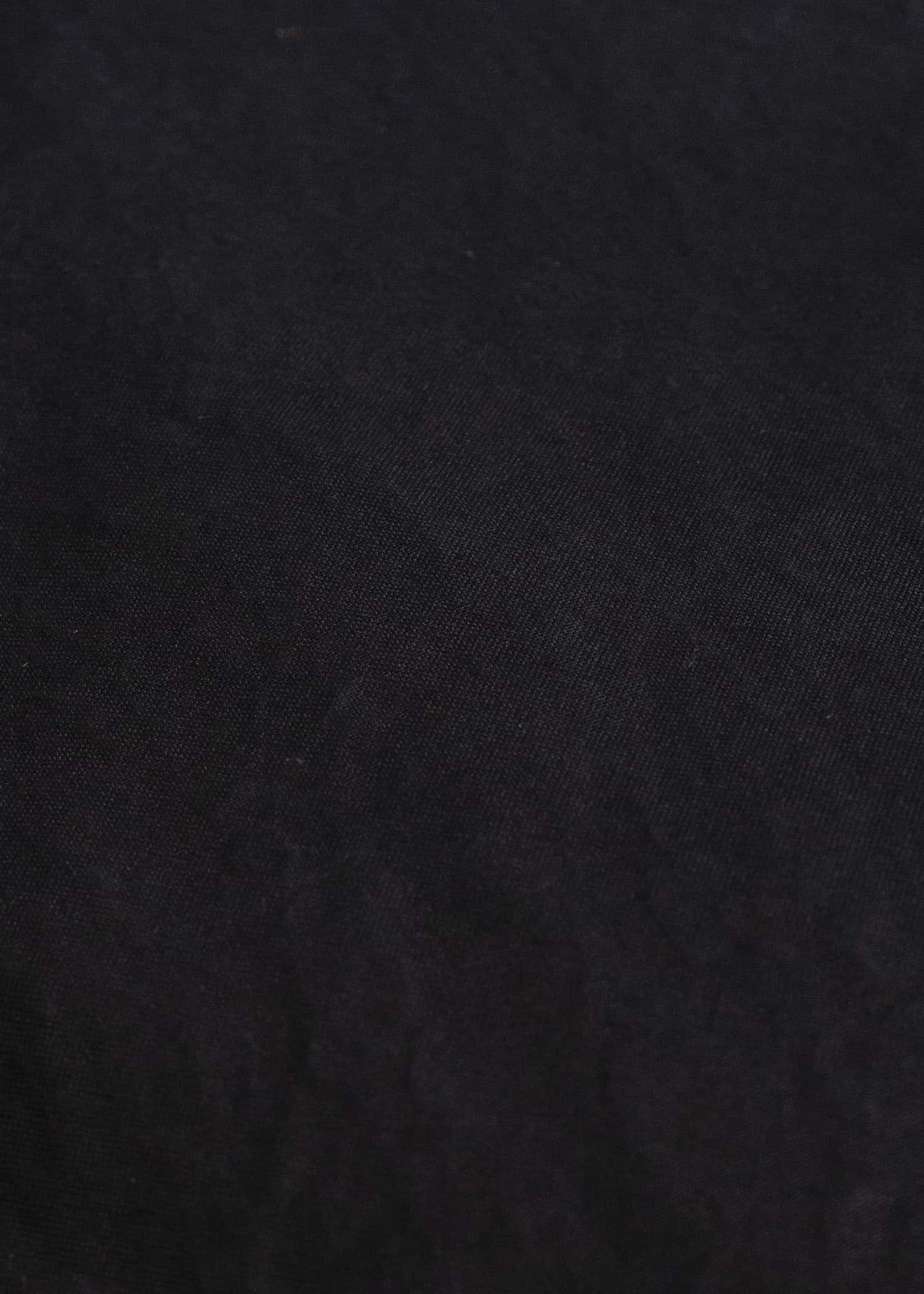JAN-JAN VAN ESSCHE COAT#36 PADDED COAT WITH STANDING COLLAR, FULLY LINED Time Washed Canvas | Padded Deep Black