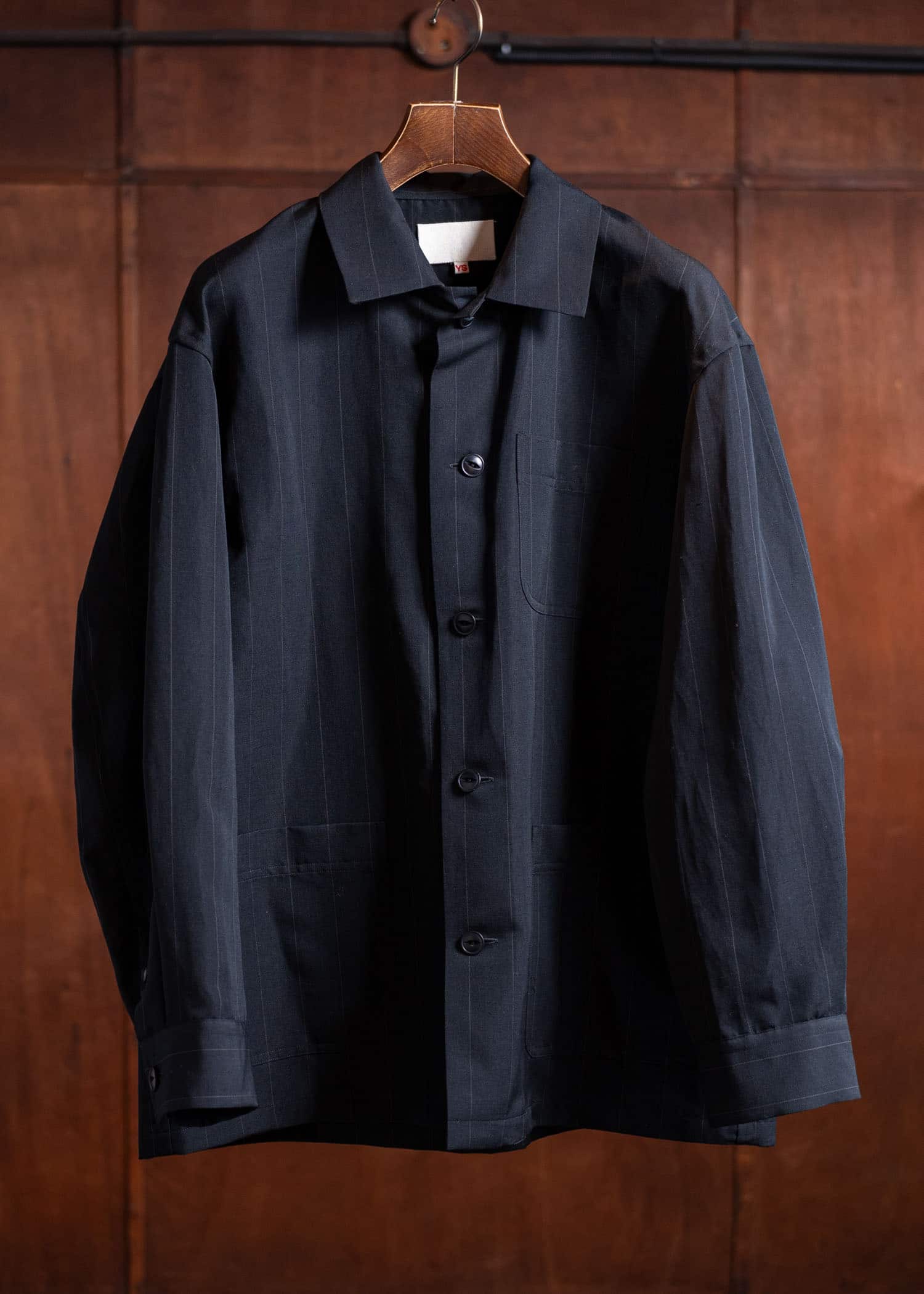 YOKO SAKAMOTO Work ShirtYS-25SS-40-BLACK