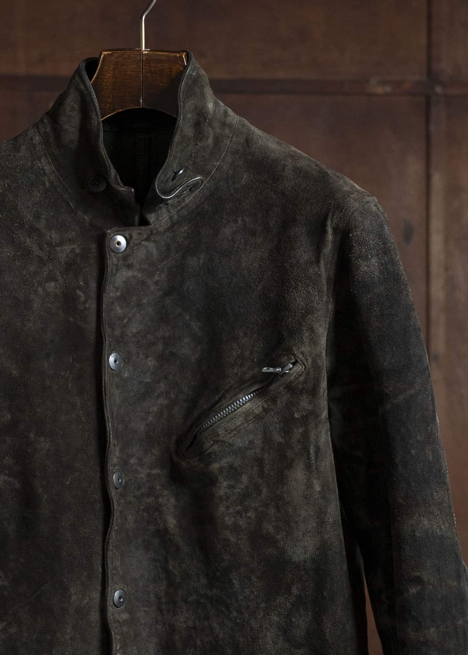 ツ*ュ様 BACKLASH suede leather blouson ツ*ュ様 BACKLASH suede leather blouson Isamu Katayama