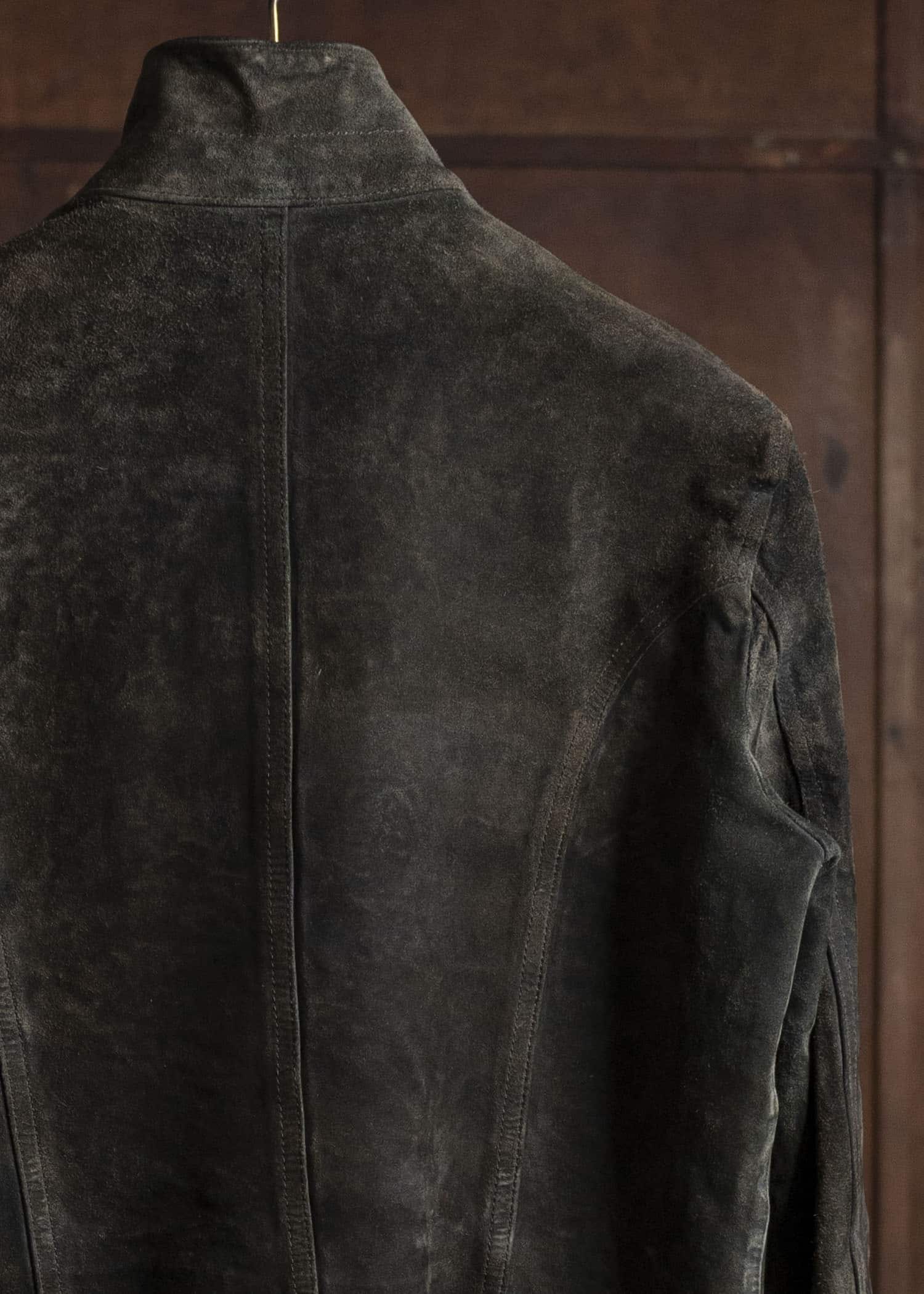 ISAMU KATAYAMA BACKLASH Japan Calf Suede Leather Jacket