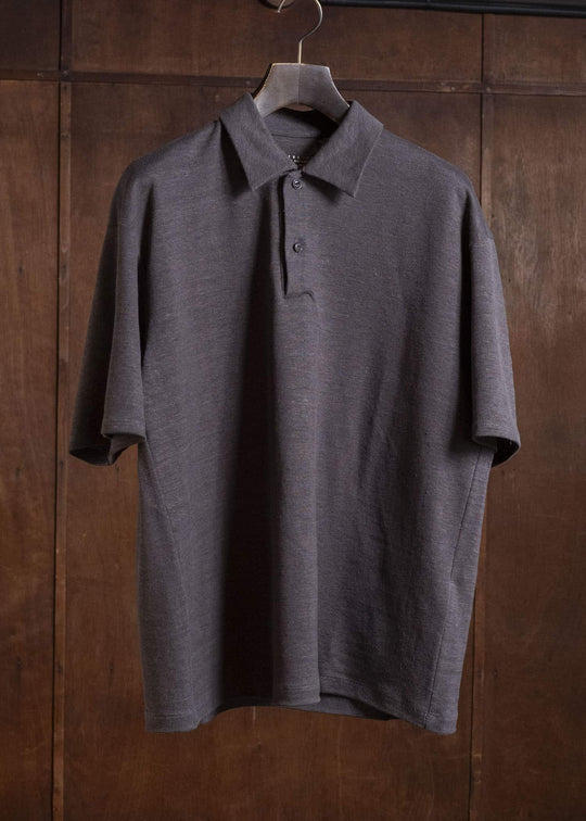YOKO SAKAMOTO YS-26SS-82-BROWN Polo BROWN