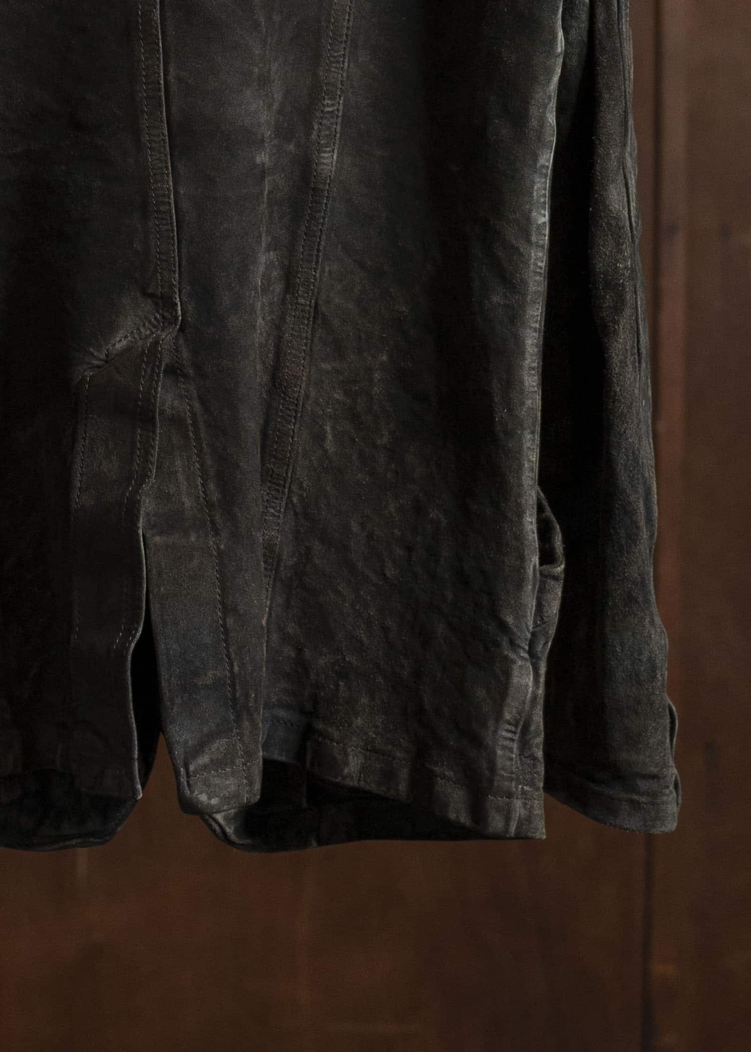 ISAMU KATAYAMA BACKLASH Japan Calf Suede Leather Jacket