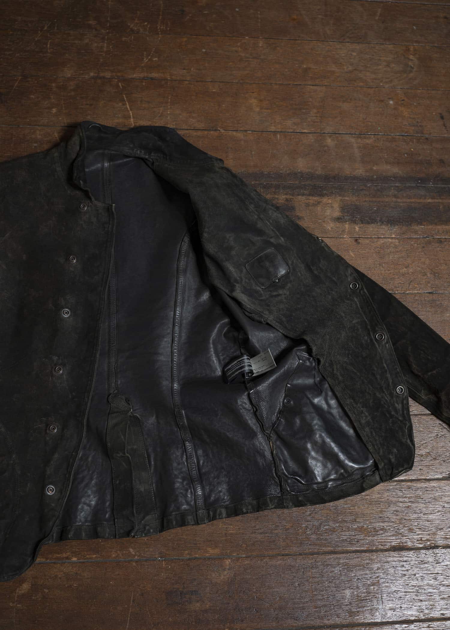 ISAMU KATAYAMA BACKLASH Japan Calf Suede Leather Jacket