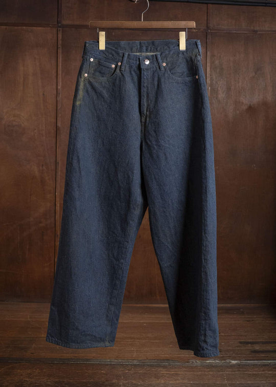 YOKO SAKAMOTO YS-26SS-19-YELLOW O CCHRE 5Pocket Baggy Pants YELLOW O CCHRE