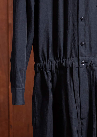 YOKO SAKAMOTO Jump SuitYS-25SS-46-BLACK