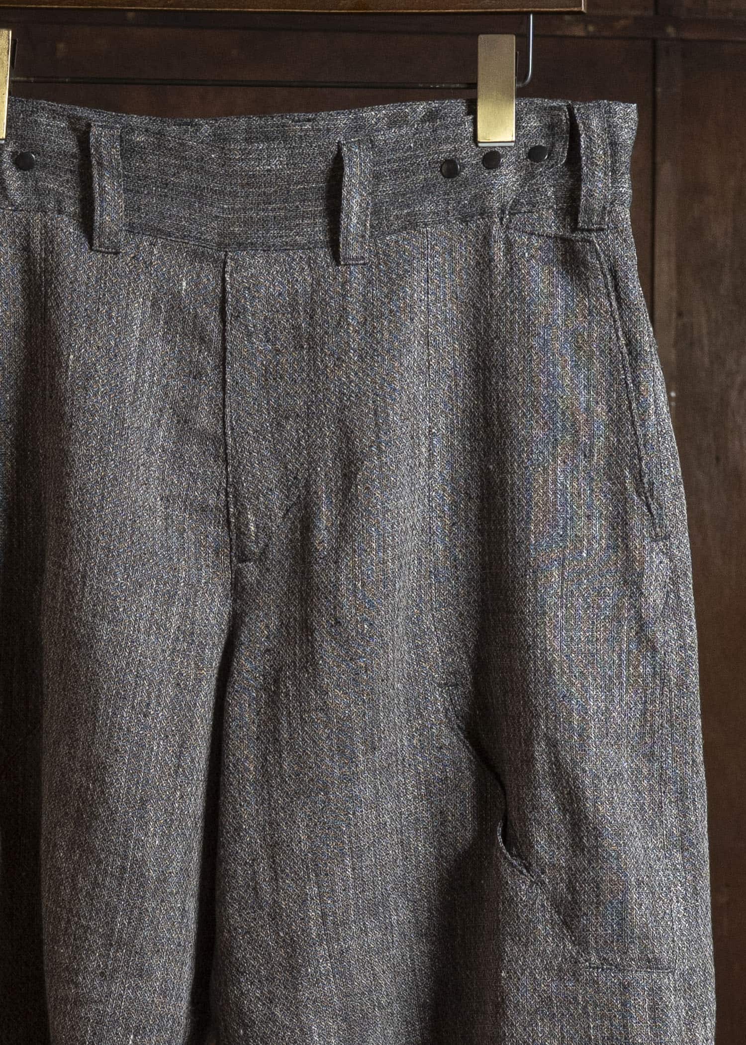 OPPOSE DUALITY OD3015TRS-26SS 6 Pocket Panel Linen Shorts Brown