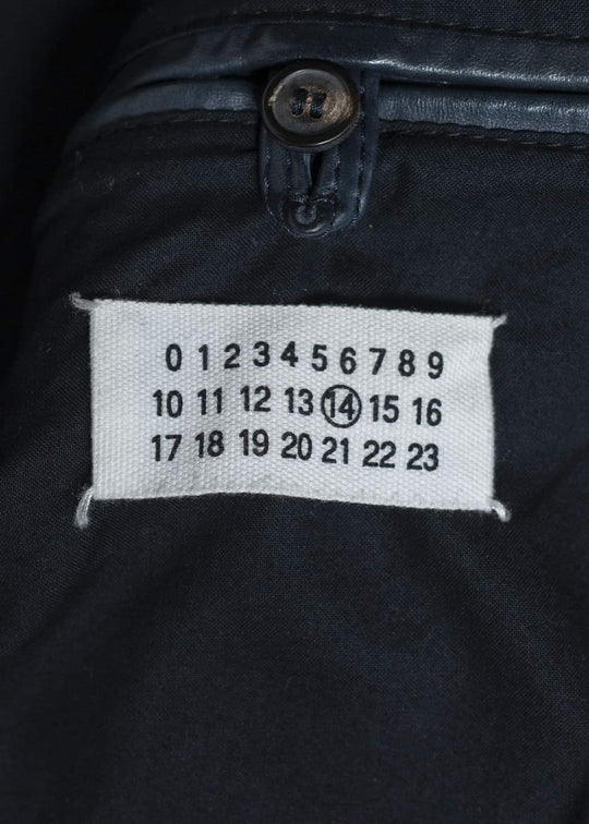 Maison Martin Margiela ここのえ 八の字 LEATHER JACKET