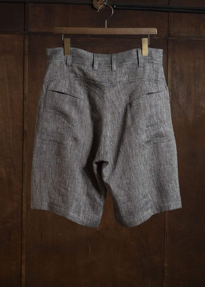 OPPOSE DUALITY OD3015TRS-26SS 6 Pocket Panel Linen Shorts Brown