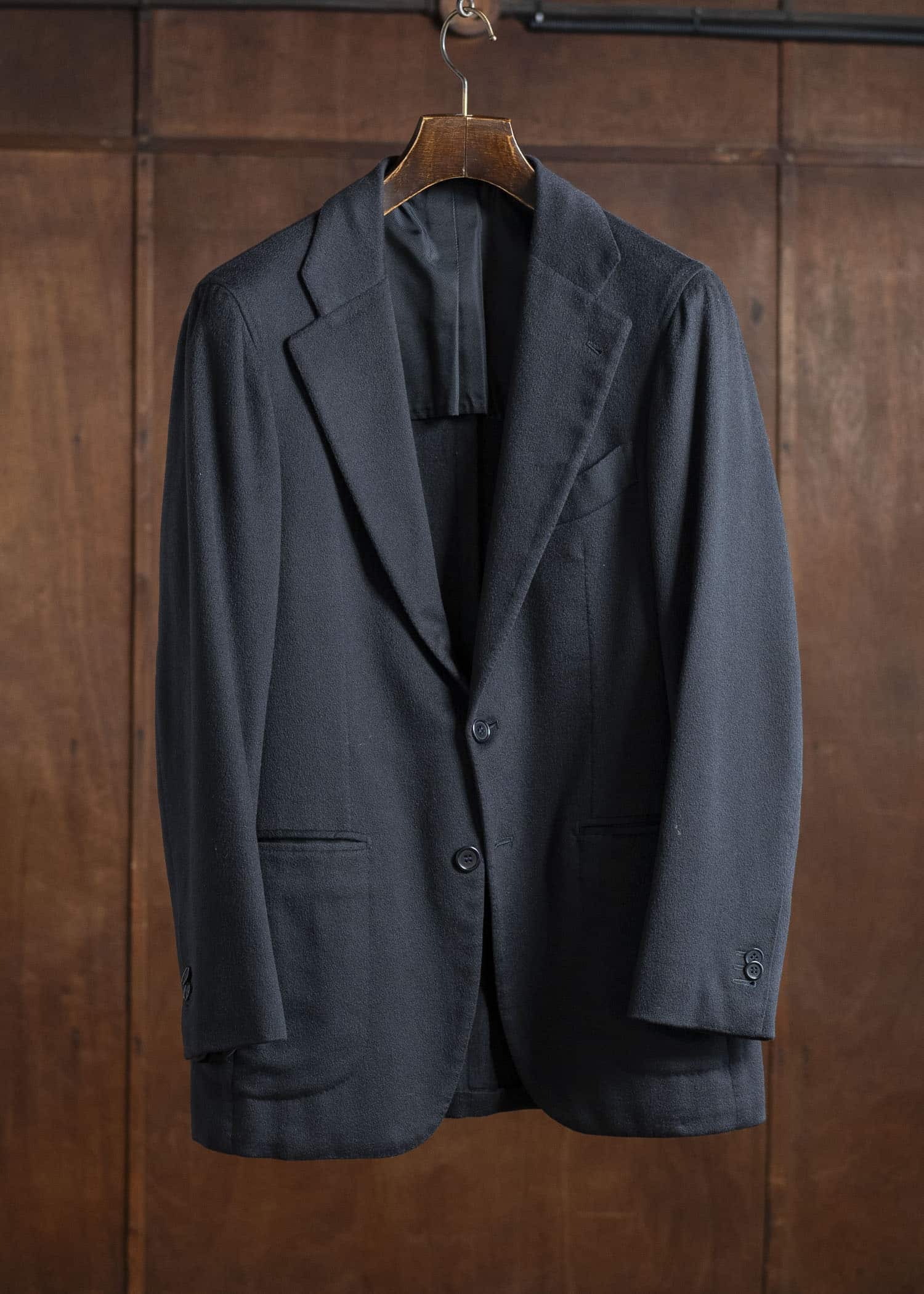 La Vera Sartoria Napoletana Cashmere 2-Button Jacket