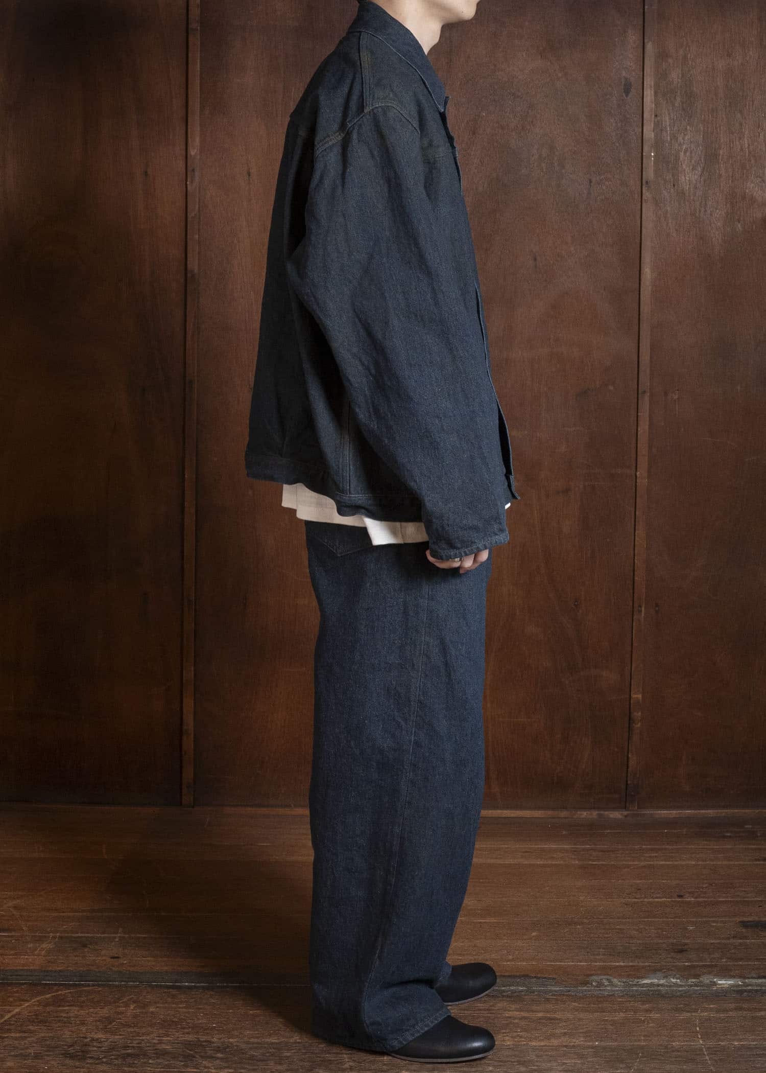 YOKO SAKAMOTO YS-26SS-19-YELLOW O CCHRE 5Pocket Baggy Pants YELLOW O CCHRE