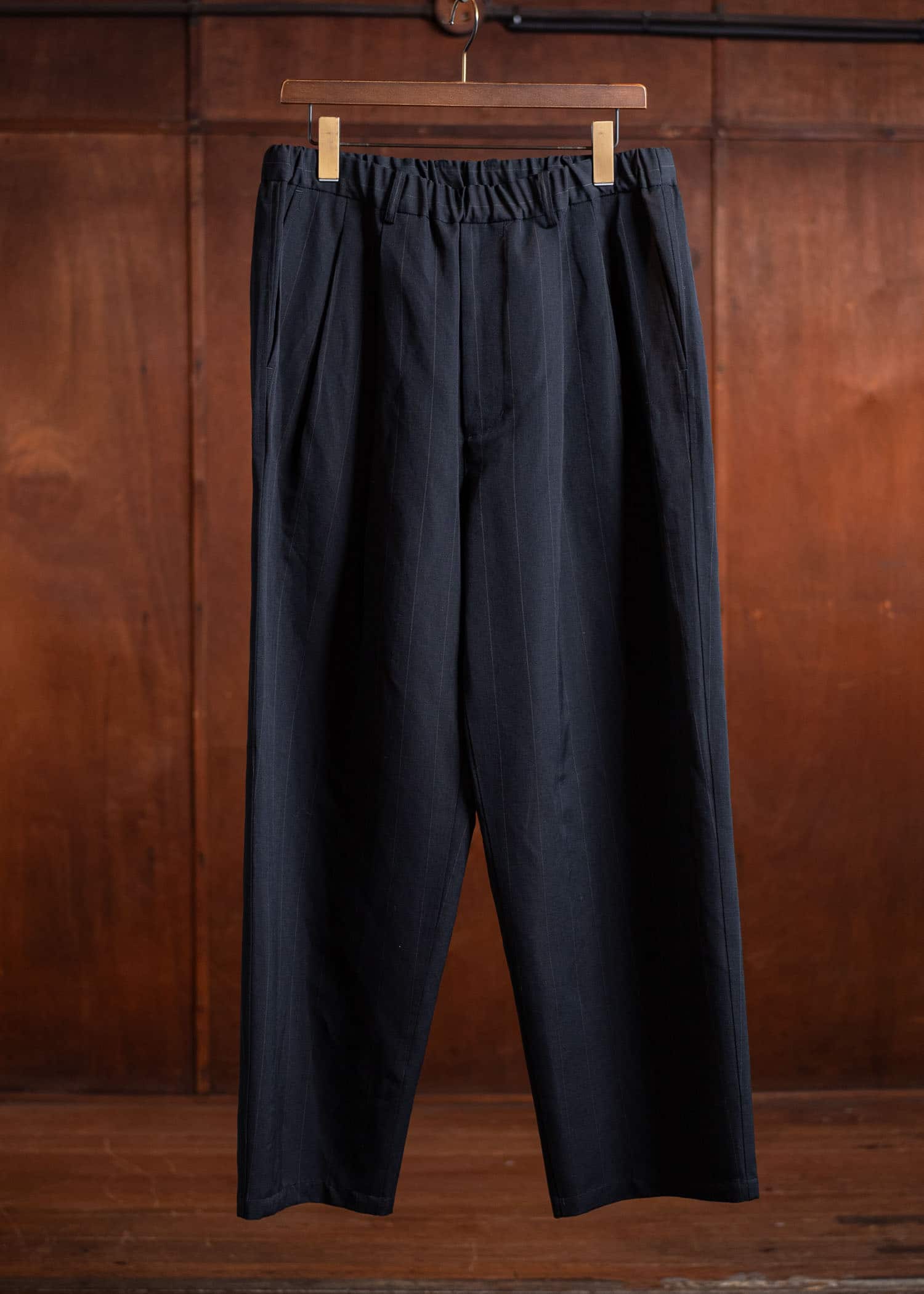 YOKO SAKAMOTO Double Pleated Easy PantsYS-25SS-42-BLACK