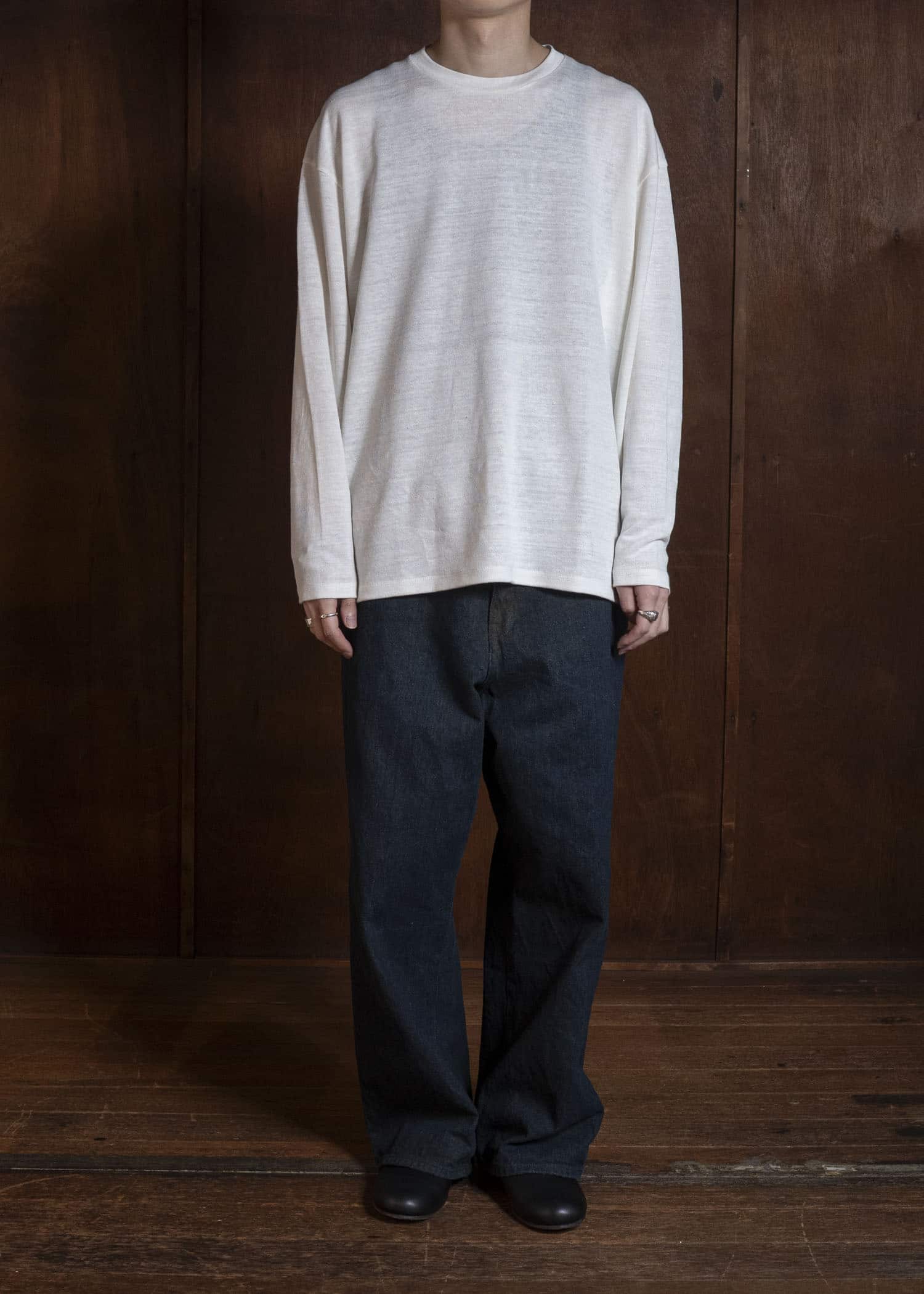 YOKO SAKAMOTO YS-26SS-80-ECRU L/S T-Shirt ECRU