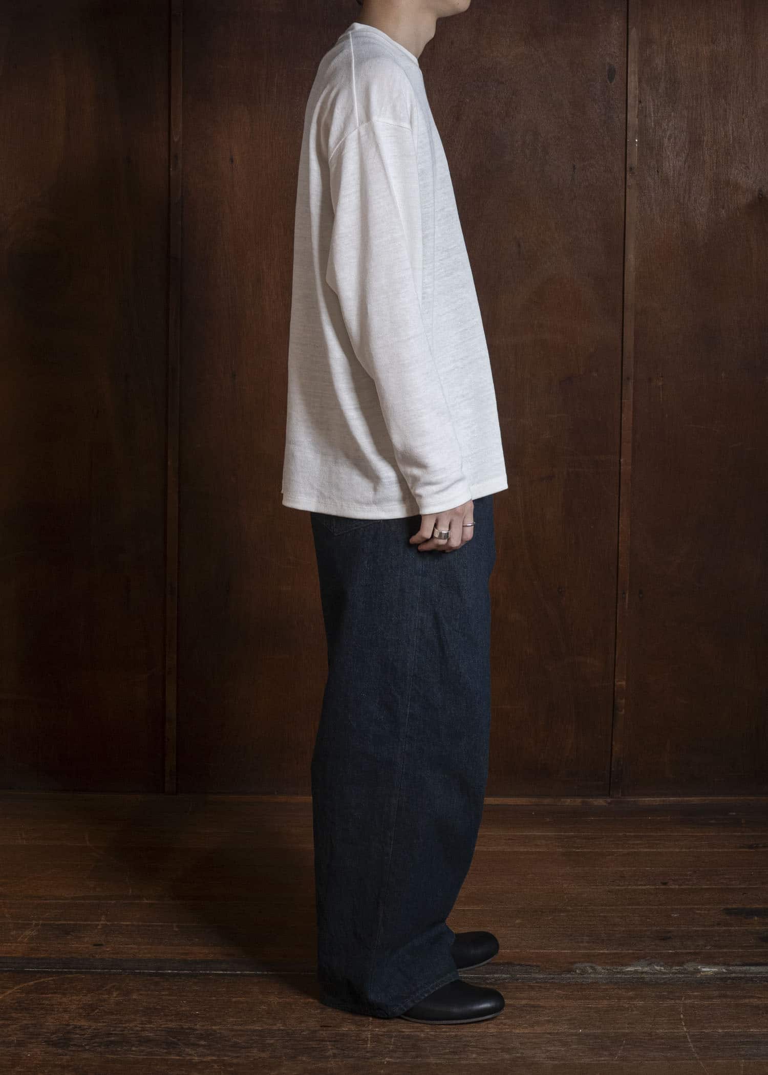 YOKO SAKAMOTO YS-26SS-80-ECRU L/S T-Shirt ECRU