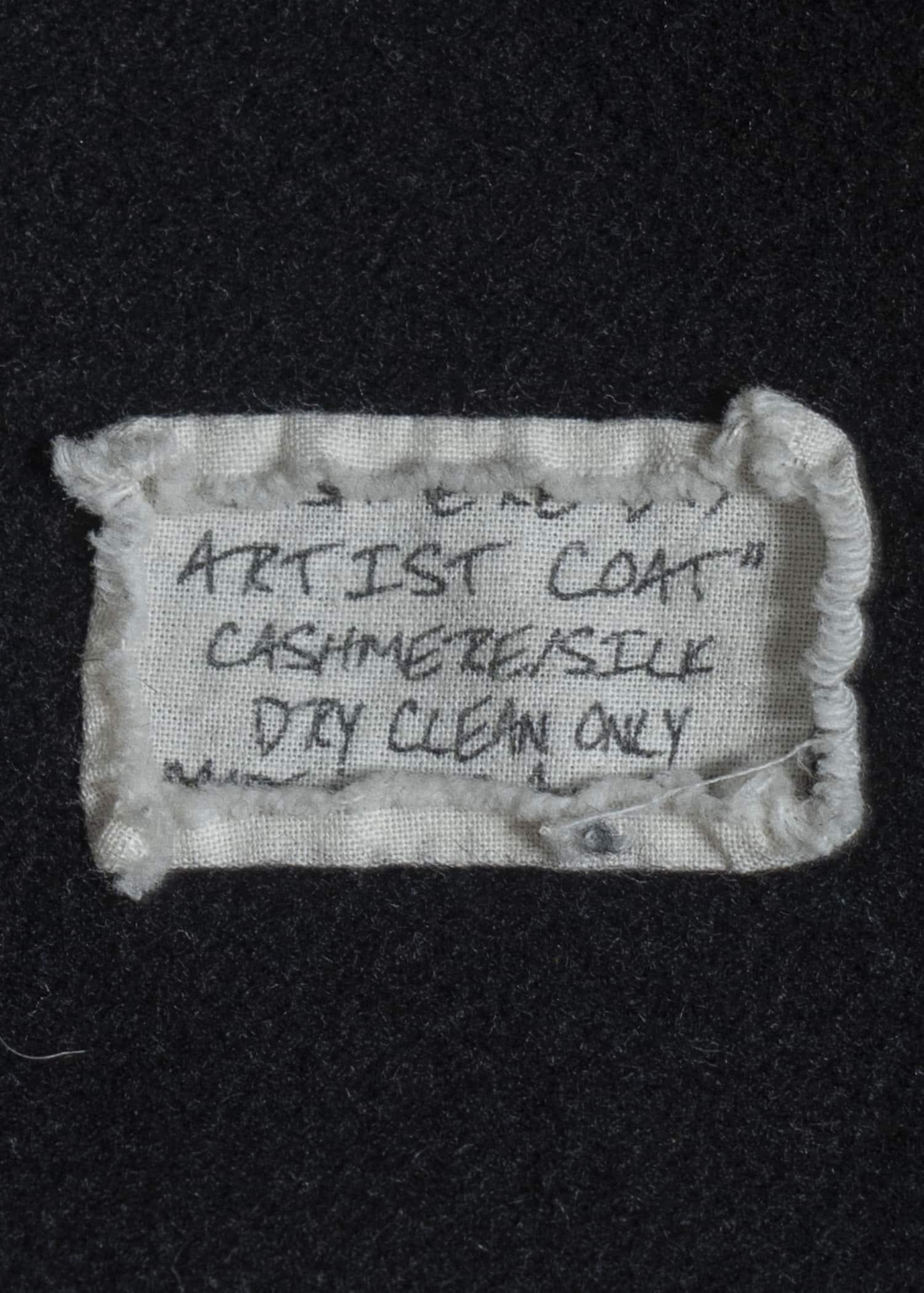 GREG LAUREN Cashmere DB ARTIST COAT