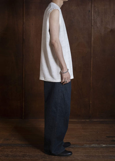 YOKO SAKAMOTO YS-26SS-83-ECRU Sleeveless Top ECRU