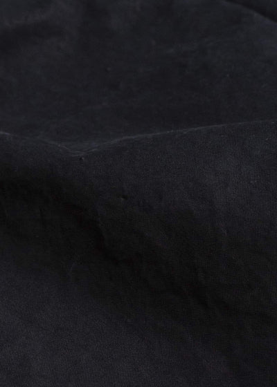JAN-JAN VAN ESSCHE JACKET#67 PADDED JACKET WITH BLIND PLACKET, FULLY LINED Time Washed Canvas | Padded Deep Black