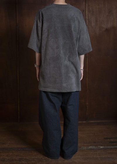 YOKO SAKAMOTO YS-26SS-96-SUMI INK Big Tube T-Shirt SUMI INK