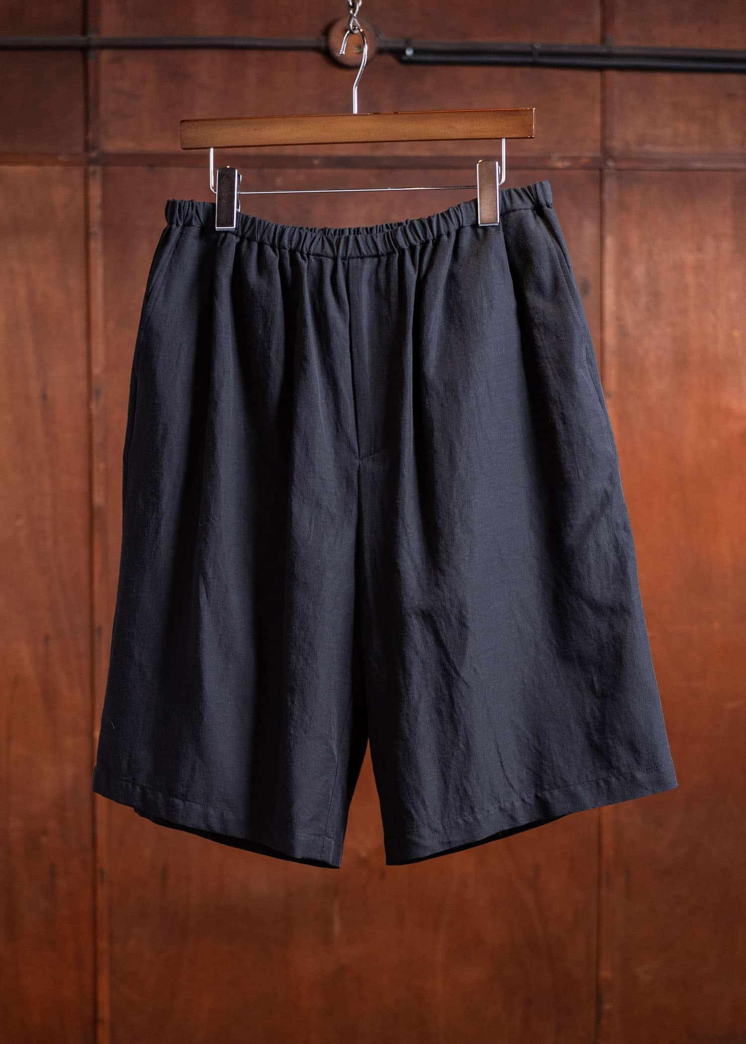 YOKO SAKAMOTO Relax Easy ShortsYS-25SS-48-BLACK