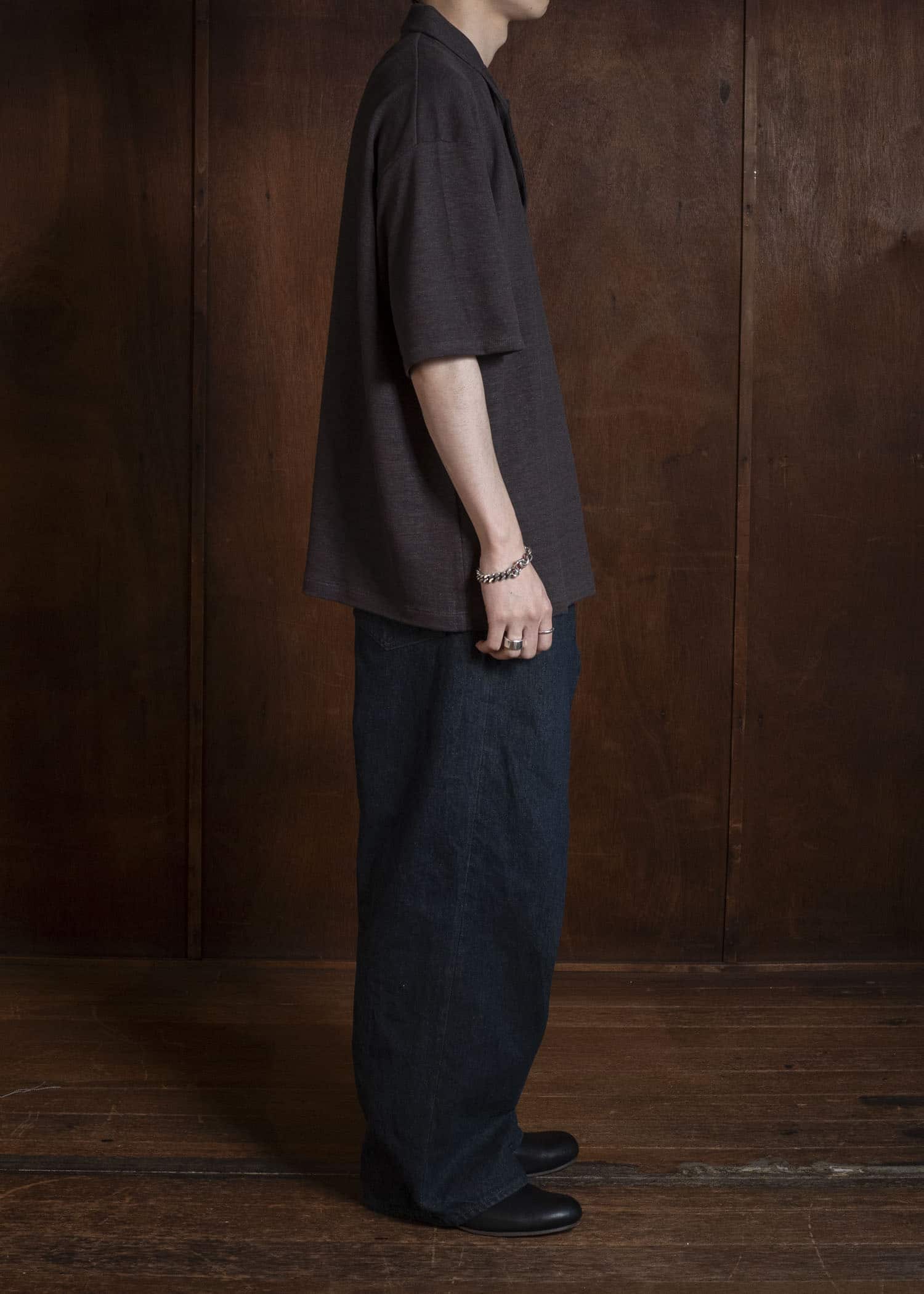 YOKO SAKAMOTO YS-26SS-82-BROWN Polo BROWN