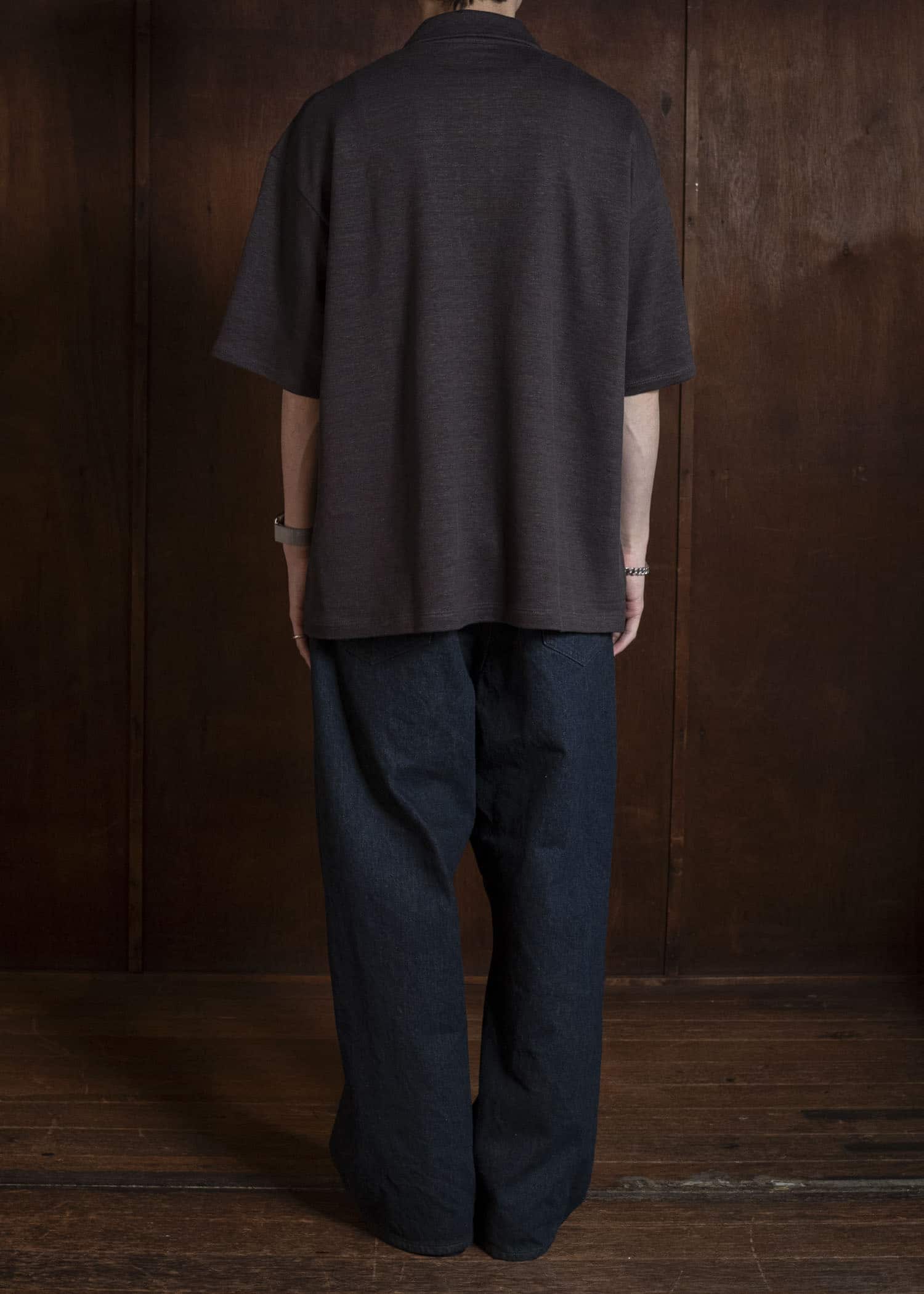 YOKO SAKAMOTO YS-26SS-82-BROWN Polo BROWN