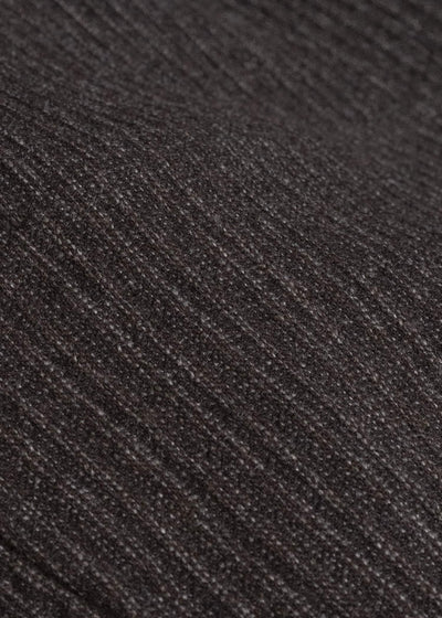JAN-JAN VAN ESSCHE TROUSERS#94 TROUSERS WITH ELASTIC WAIST, PATCH POCKETS Yak Wo Linen Cotton | Brown Striped