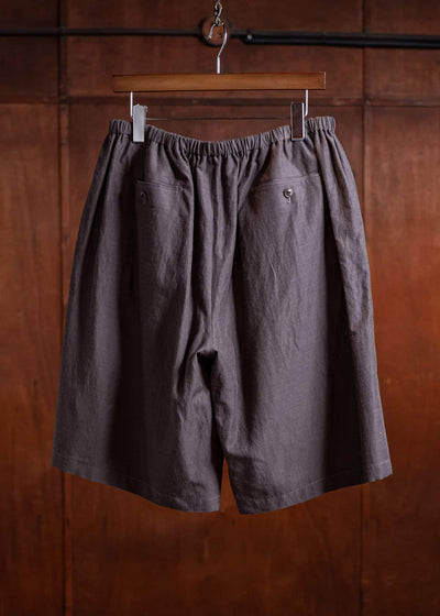 YOKO SAKAMOTO Relax Easy ShortsYS-25SS-48-BROWN