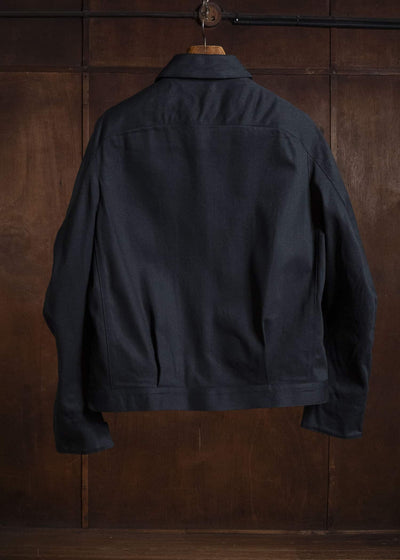 OPPOSE DUALITY OD1001JKT-26AW 6 Pocket Panel Denim JKT Black