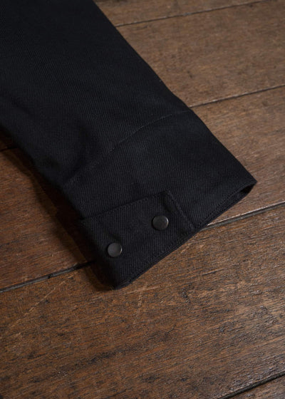 OPPOSE DUALITY OD1001JKT-26AW 6 Pocket Panel Denim JKT Black