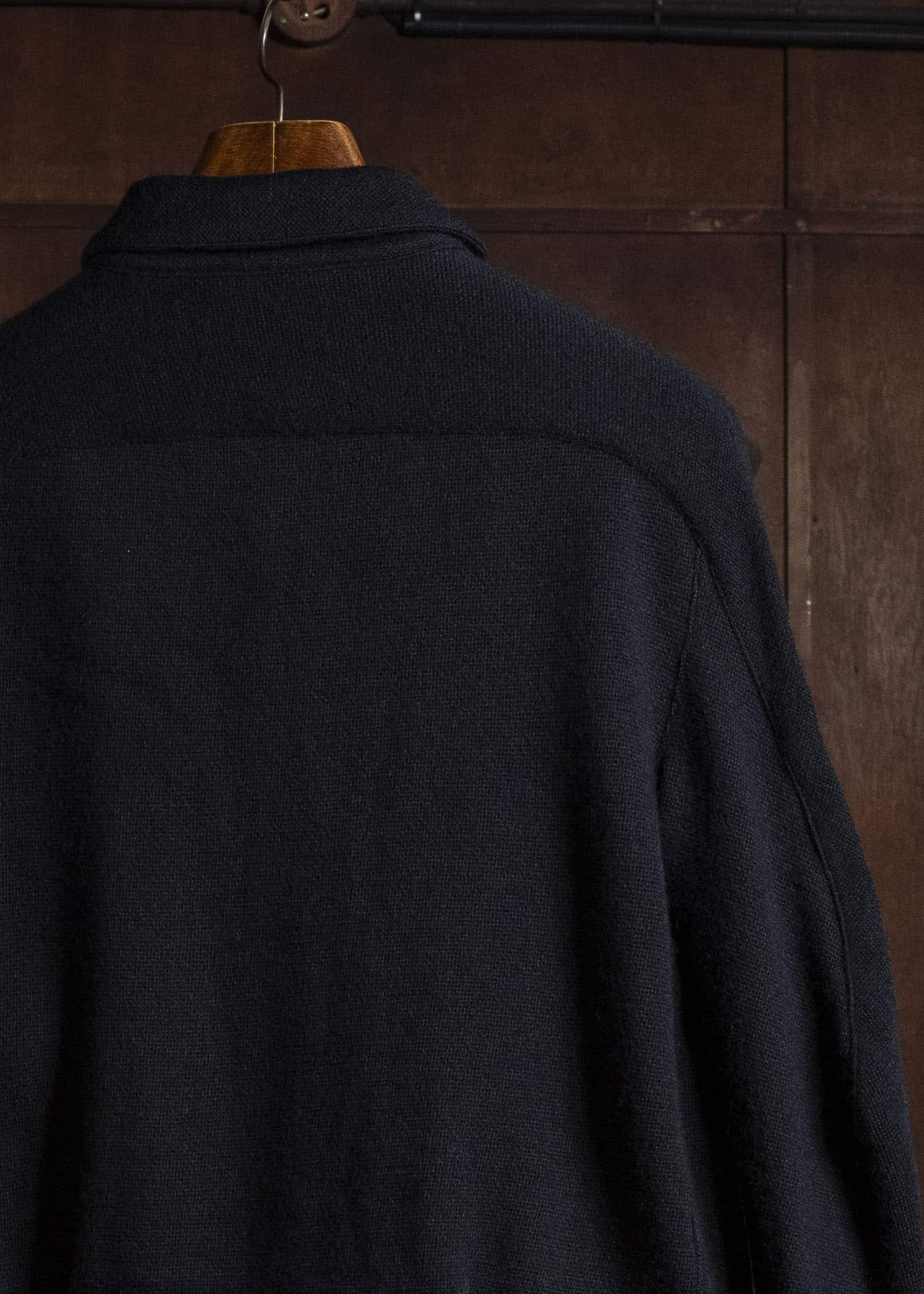 OPPOSE DUALITY OD1002JKT-26AW 6 Pocket Panel Knit JKT Black
